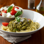 Creamy Avocado Pasta and Caprese Salad 3 Creamy Avocado Pasta and Caprese Salad