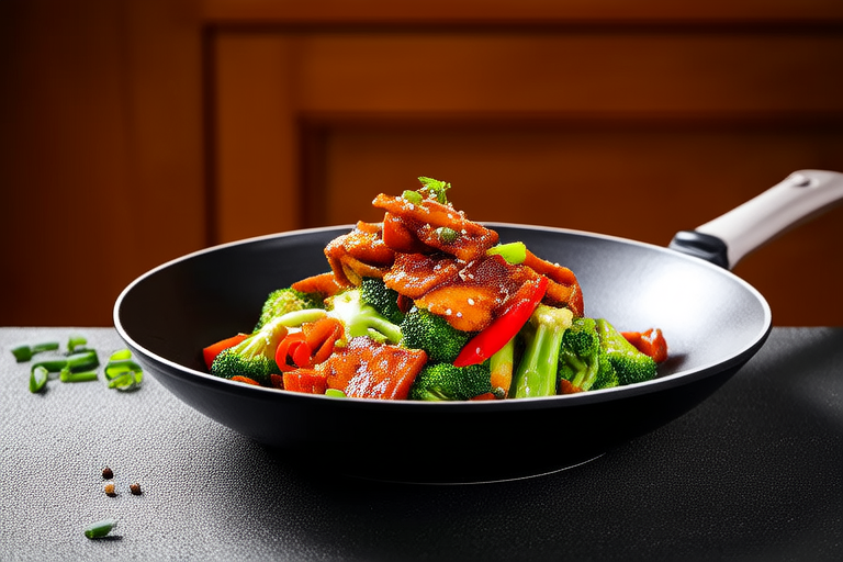 Crunchy Veggie Stir-Fry with Asian Sauce