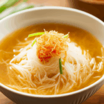 Delicate Crab Roe Soup with Vermicelli 3 Delicate Crab Roe Soup with Vermicelli