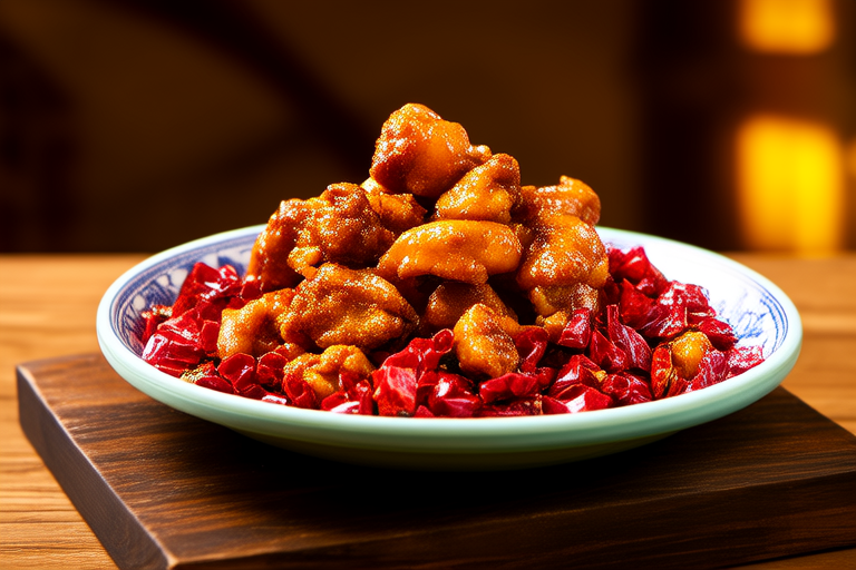 Fiery Hunan Style Chicken