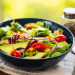 Fresh Veggie Summer Salad with Citrus Vinaigrette