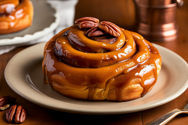 Golden Maple Pecan Sticky Buns: A Breakfast Favorite