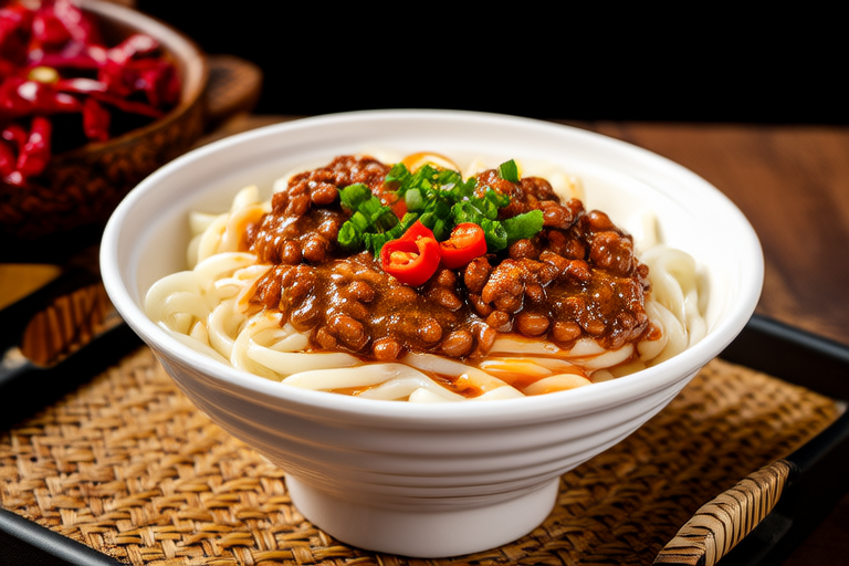 Heavenly Flavor: Fujianese Rice Noodles with Peanut Sauce