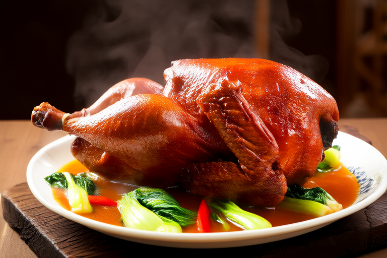 Heavenly Tastes from Huangshan: Steamed Stone Chicken