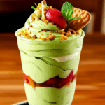 Matcha Green Tea Ice Cream Parfait抹茶冰淇淋 parfait