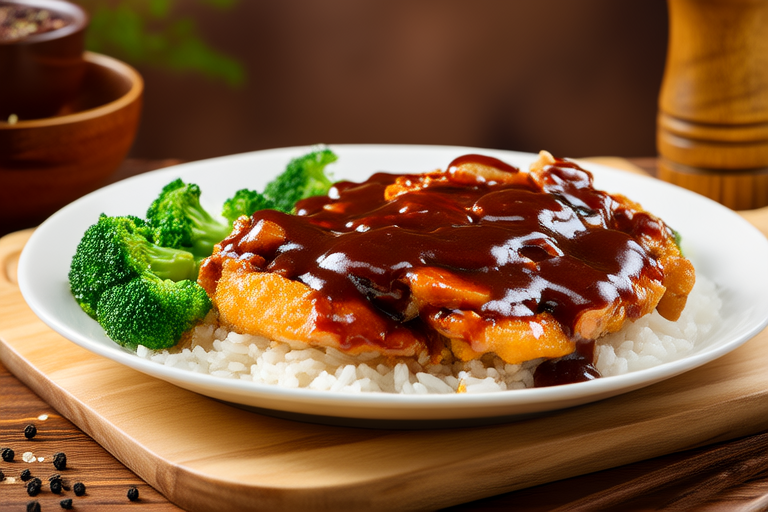 Quick & Crispy Teriyaki Chicken Lunch