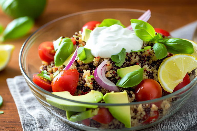 Quick & Healthy Quinoa Salad