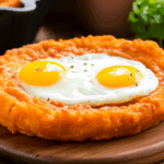 Savory Sweet Potato Hash with Fried Eggs