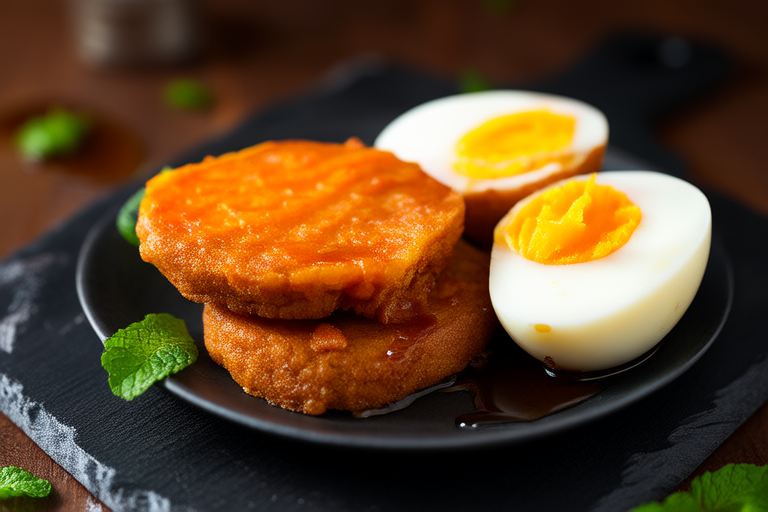 Savory Sweet Potato Hash with Poached Eggs