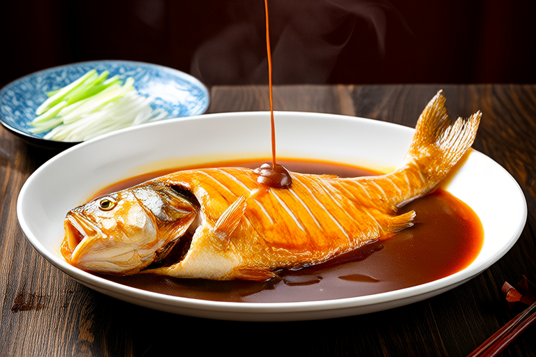 Steamed Perch in Pure Bean Sauce