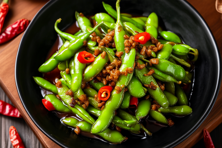 Stir-Fried Green Beans with Preserved Vegetables
