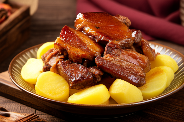 Twice-Cooked Pork with Crispy Potatoes: A Layered Taste Adventure