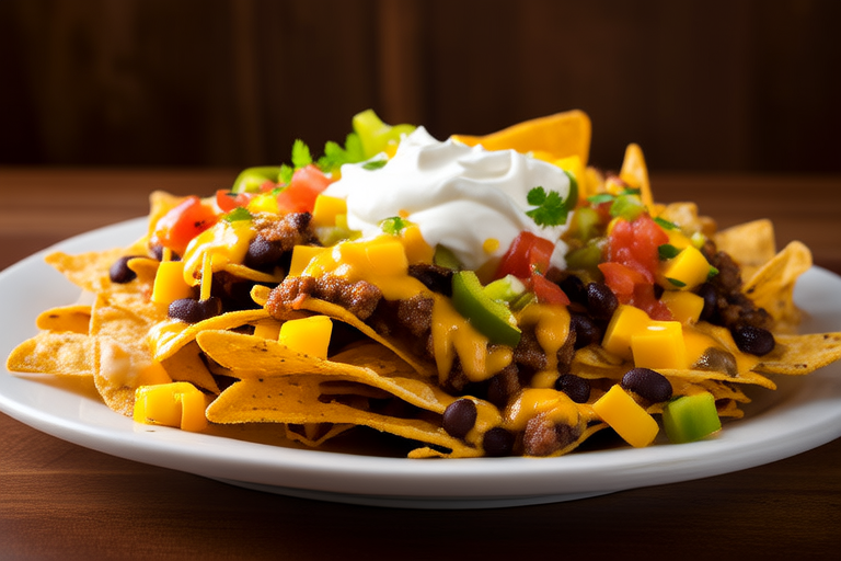 Veggie-Lovers’ Loaded Nachos Supreme