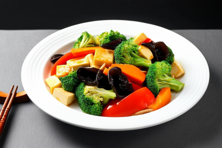 Vibrant Veggie Stir-Fry: A Burst of Colors on Your Plate