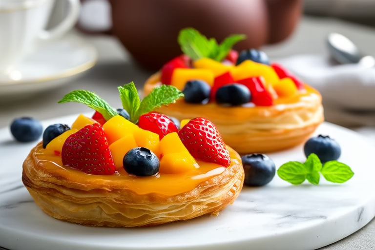 Artisanal Treats for Your Afternoon Tea: Decadent Fruit Tarts