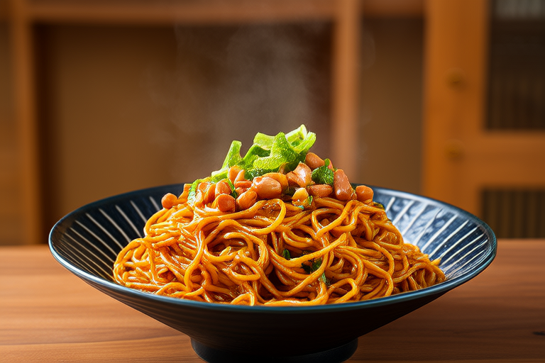 Asian Peanut Noodle Salad Sensation