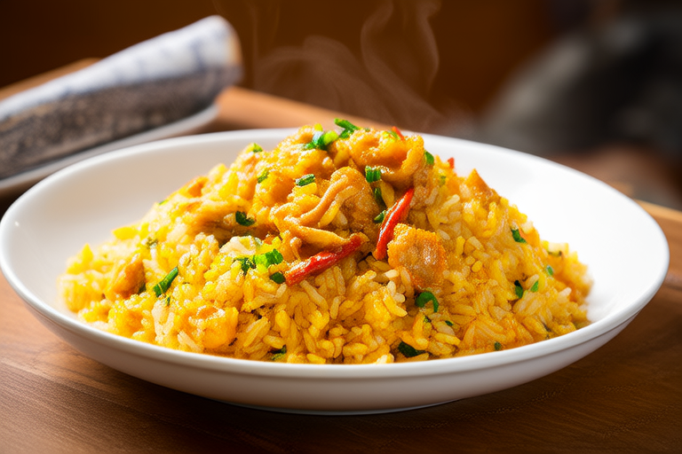 Exquisite Crab Roe Fried Rice