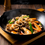 Fragrant Stir-fried Seafood Medley in Oyster Sauce 3 Fragrant Stir-fried Seafood Medley in Oyster Sauce