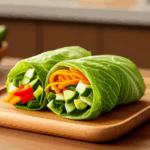 Fresh Summer Veggie Wrap Stack 3 Fresh Summer Veggie Wrap Stack