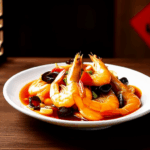 Jiangsu Delights: Stir-Fried Shrimp with Vegetables in Chinkiang Vinegar