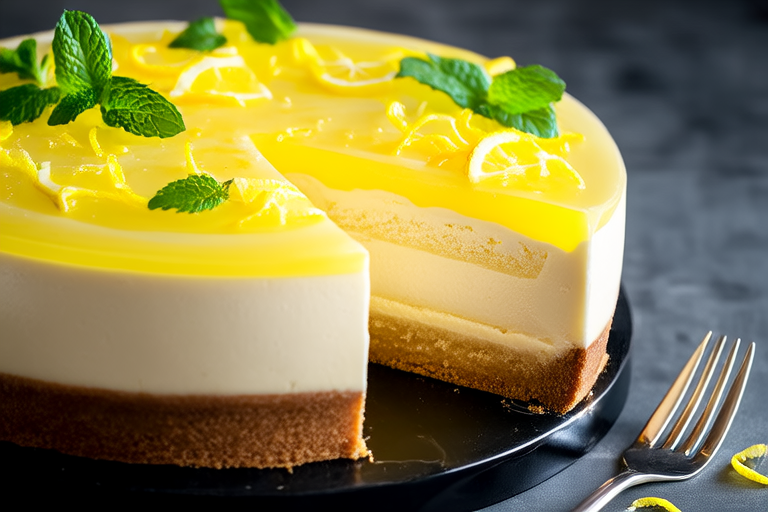 Layered Lemon Buttermilk Cheesecake Explosion