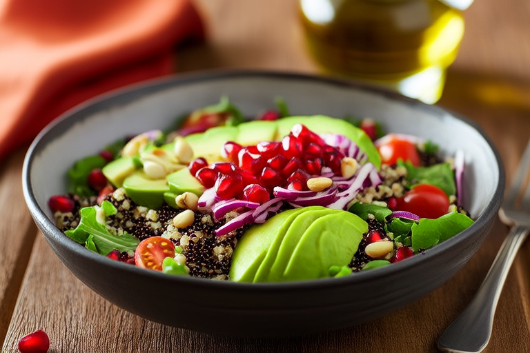 Nutritious Quinoa Avocado Superfood Salad