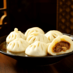 Preserved Vegetable and Pork Soup Dumplings (Wan) 3 Preserved Vegetable and Pork Soup Dumplings (Wan)