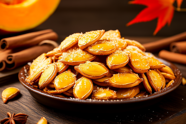 Spiced Pumpkin Seeds: Fall-Flavored Snacking at Its Best
