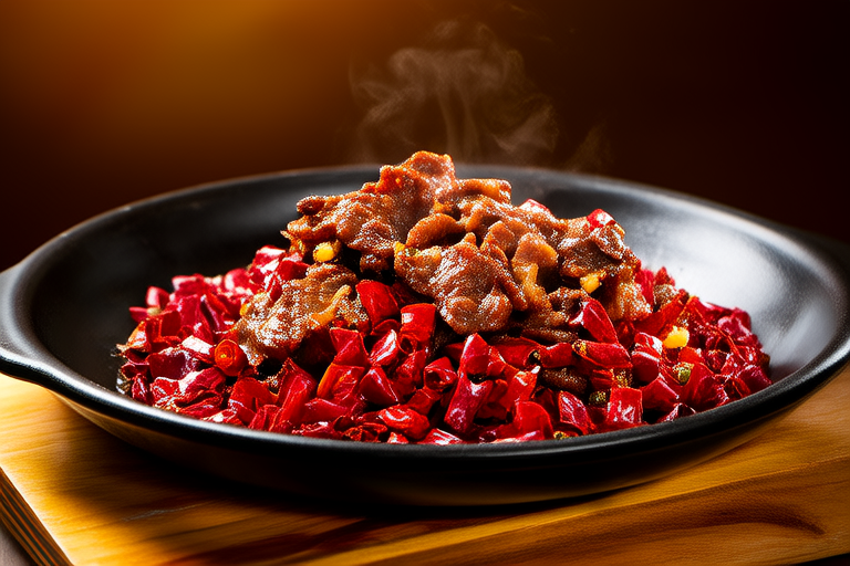 Stir-Fried Beef with Dry Pepper – Flavors of Hunan