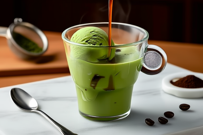 Sweet Dreams: Dreamy Matcha Affogato