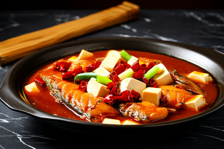 Traditional Anhui Braised Mandarin Fish