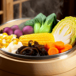 Vegetarian Treasure Box - Steamed Vegetables Dim Sum 3 Vegetarian Treasure Box – Steamed Vegetables Dim Sum