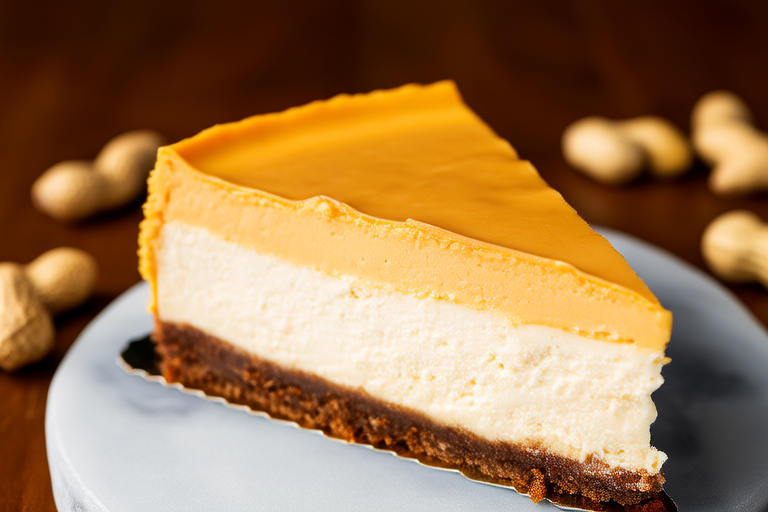 Velvety Peanut Butter Cheesecake