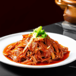 Velvety Shredded Pork in Hot Chili Sauce 3 Velvety Shredded Pork in Hot Chili Sauce