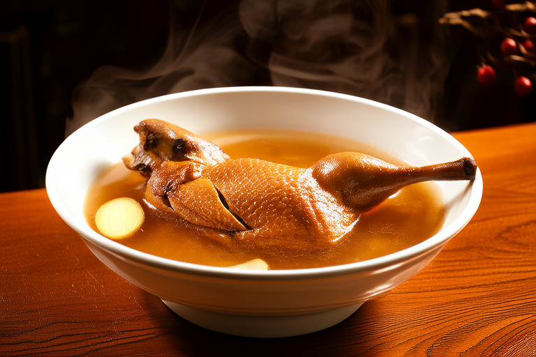 Wenzhou Duck Delicately Poached in Herbal Broth
