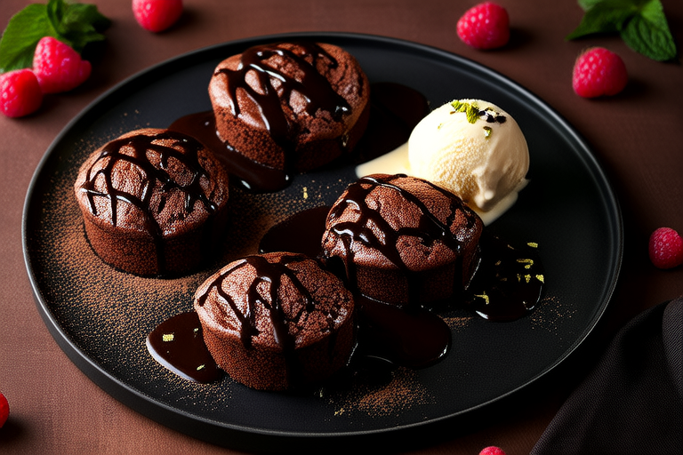 Creamy Chocolate Lava Cakes