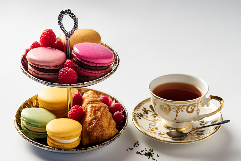 Elegant Afternoon Tea Delights: A Miniature Feast