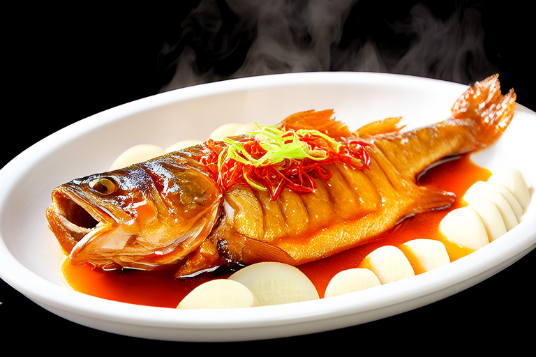 Fresh Flavors: Steamed Mandarin Fish in Zhejiang Style