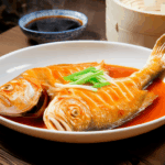 Heavenly Flavors: Classic Cantonese Steamed Sea Bass