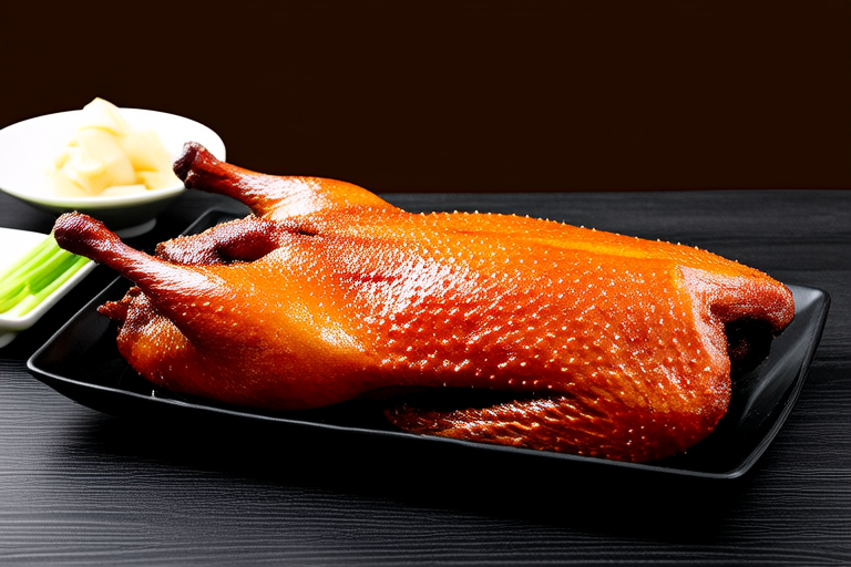 Heavenly Fragrance: Crispy Roast Duck in Cantonese Style