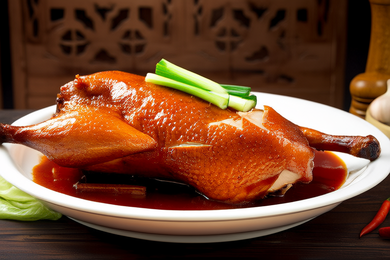 Heavenly Roast Duck with Signature Cantonese Sauce