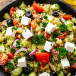 Mediterranean Quinoa Salad with Feta 3 Mediterranean Quinoa Salad with Feta
