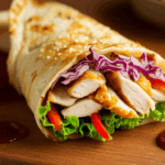 Quick & Crunchy Chicken Salad Wrap 3 Quick & Crunchy Chicken Salad Wrap