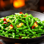 Sizzling Zhejiang-style Stir-fried Green Beans 3 Sizzling Zhejiang-style Stir-fried Green Beans