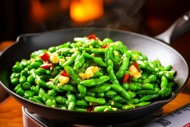 Sizzling Zhejiang-style Stir-fried Green Beans