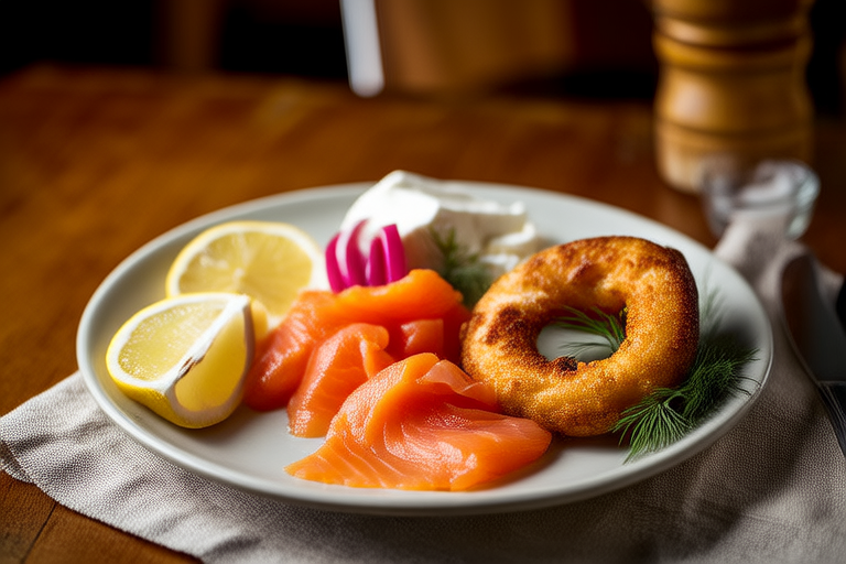Smoked Salmon & Cream Cheese Bagel: Classic Brunch Perfection