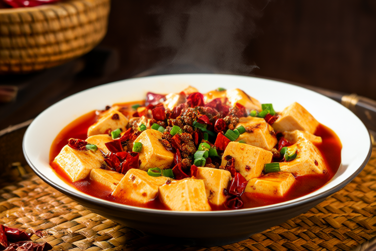 Spicy Tofu Delight: A Signature Hunan Dish