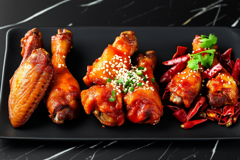 Spicy Twist: Chicken Wings Three Ways