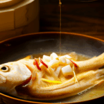 Steamed Sea Bass with Fragrant Ginger and Scallion 3 Steamed Sea Bass with Fragrant Ginger and Scallion
