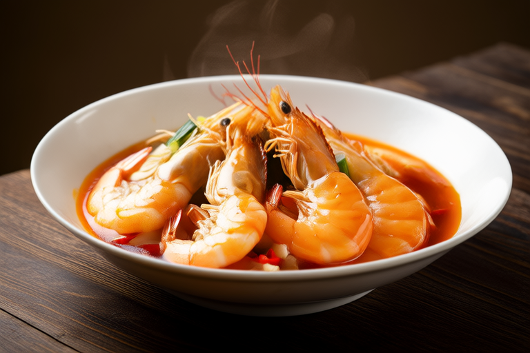 Steamed Stuffed Lotus Root with Dried Shrimps and Pork